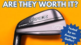 CALLAWAY APEX Ti FUSION IRON REVIEW  Are they REALLY worth it [upl. by Nrubliw]