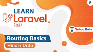 Laravel Routing Basics Tutorial in Hindi  Urdu [upl. by Penthea]