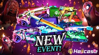 EVENT CASES PAID HUGE ON HELLCASE   Hellcase Promo Code 2024  Hellcase Case Opening [upl. by Nreval]