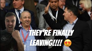 JASON LEVIEN amp STEVE KAPLAN LEAVE SWANSEA CITY AT LAST [upl. by Sissie]