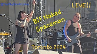 Bif Naked  Spaceman LIVE  Sobeys Stadium Toronto ON 20240706 [upl. by Gatian]