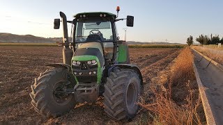 ł2018ł DeutzFahr Agrotron 6140 TTV ł Ásóboronázás ł Cultivating [upl. by Kerri]