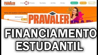 PRAVALER 2020  FINANCIAMENTO ESTUDANTIL [upl. by Pillihpnhoj889]