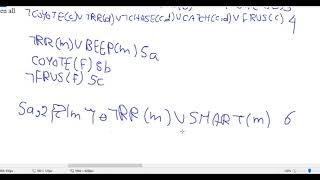 Predicate Logic  Problem 5 Part 2 [upl. by Sheedy]