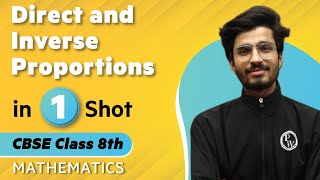 Direct and Inverse Proportions in One Shot  Maths  Class 8th  Umang  Physics Wallah [upl. by Wandis]