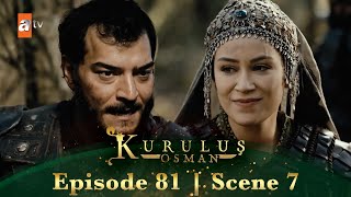 Kurulus Osman Urdu  Season 2 Episode 81 Scene 7  Mujhe dhoond rahe the tum log [upl. by Adnyleb310]