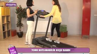 DSHOPPING YORK KATLANABİLİR KOŞU BANDI [upl. by Nyliahs]