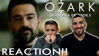 Ozark Season 4 Episode 3 City on the Make REACTION [upl. by Johnath441]