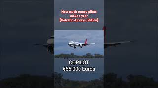 Helvetic Airways pilot salary [upl. by Iney636]