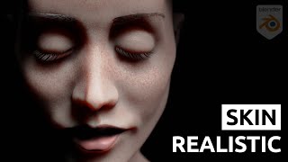 Blender Tutorial  Realistic Skin Texture in 6 Minutes [upl. by Sontich864]