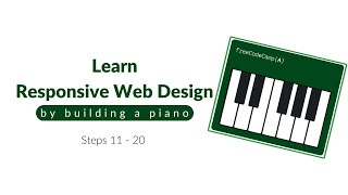 FreeCodeCamp Walkthrough  Responsive Web Design Steps 11  20  HTML amp CSS Tutorial [upl. by Ahsiekal]