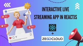 Build Live Streaming App using React amp ZEGOCLOUD  React Project [upl. by Ogait]