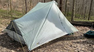 Tarptent Dipole 1 Li Is this finally my perfect ultralight tent [upl. by Ennairam142]