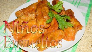 Receta Niños Envueltos  Cocinando con Yolanda [upl. by Bigner84]