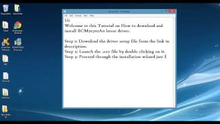 BCM20702A0 Driver Bluetooth Download for Windows 788110VistaXP Tutorial [upl. by Ekrub]