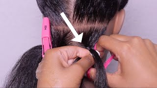 Knotless Braid Tutorial For Visual Learners  BeginnerFriendly Step By Step [upl. by Kannan210]