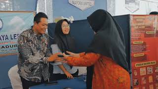 Kerjasama Poltera Bersama Disnaker Sampang Selenggarakan Job Fair Kabupaten Sampang [upl. by Rebna]