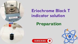 Eriochrome black T EBT Indicator solution 05 ww  Preparation [upl. by Eziechiele]