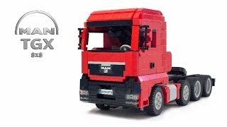 Lego MAN TGX  Ballast Trailer [upl. by Gilman]