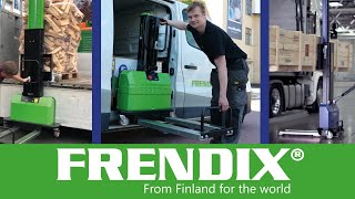 Frendix InnoLIFT  Verlädt Paletten und sich gleich mit  Hubkraft bis 1000 kg [upl. by Hodess299]