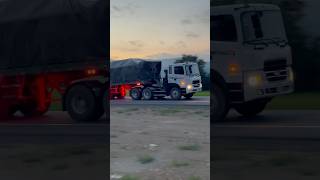 Heavyvehicle Truck Trailer driver on the road excavator truckdriver heavytruck jcbvideo [upl. by Cindee752]