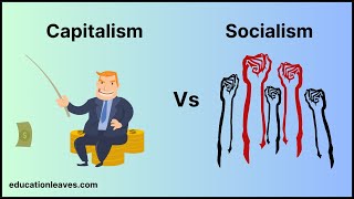 Capitalism Vs Socialism  Difference between Capitalism and Socialism [upl. by Gaves]