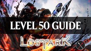 Lost Ark Endgame Guide 2022 What to do When You hit Level 50  Engravings Item Level Gear Etc [upl. by Eiramana699]