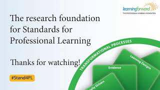 The research foundation for Standards for Professional Learning [upl. by Nilecoj]