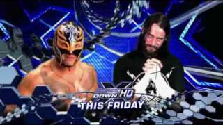 Rey Mysterio vs CM Punk on SmackDown [upl. by Aknaib]