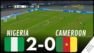 NIGERIA 20 CAMEROON  HIGHLIGHTS • Simulation amp Recreation from Video Game [upl. by Santoro]