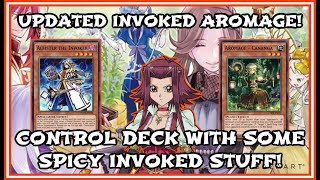 YuGiOh Duel Links  UPDATED INVOKED AROMAGE DECK Even better in 2021 KOG worthy [upl. by Nido561]