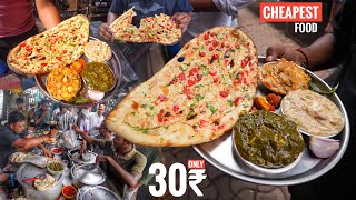 30₹ Only  India’s Cheapest Thali in Kolkata  14 Types Curry Rice amp Naan  Street Food [upl. by Ez]