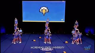 Morehead State University Cheer AllGirl champions [upl. by Anihs689]