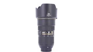 Nikon AFS 2470mm f28 E ED VR Nital Usato E888 [upl. by Arot]