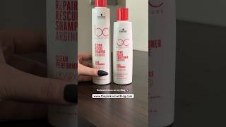 Bonacure Repair Rescue Shampoo review blogger [upl. by Naitsirk]