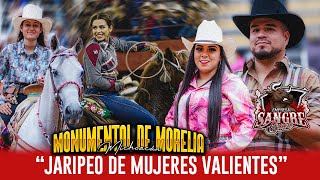 ¡SE HIZO HISTORIA EN LA MONUMENTAL DE MORELIA JARIPEO DE REINAS [upl. by Leoy20]