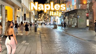 Naples Italy 🇮🇹  4KHDR Walking Tour ▶375min [upl. by Ilera]