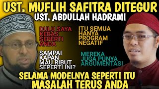 USTADZ MUFLIH SAFITRA  DITEGUR OLEH SESAMA USTADZ SALAFI [upl. by Calley]