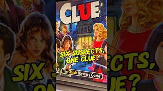 Six Suspects One CLUE mysterygames boardgames [upl. by Naed709]