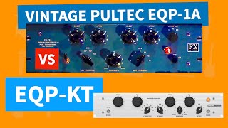 Vintage Pultec EQP1A vs Klark Teknik EQPKT  Watch To The End [upl. by Emmit]