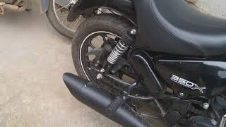 Thunderbird 350x Exhaust sound [upl. by Rubio]