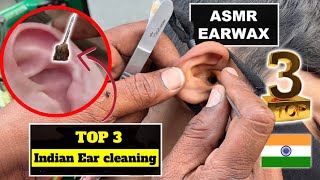 ASMR EAR CLEANING ON INDIAN ROAD top 3 of march [upl. by Karl]