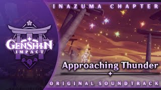 Approaching Thunder  Genshin Impact Original Soundtrack Inazuma Chapter [upl. by Sydel958]