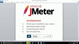 Jmeter Tutorial How to install Jmeter and Java in your system [upl. by Petie]