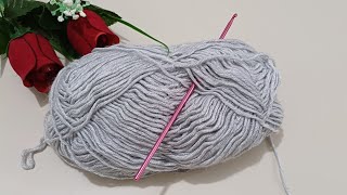 super Easy amp super fast crochet pattern for beginners Beautiful stitch for baby blanket 👌👌 [upl. by Lymn]