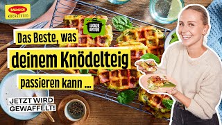 Herzhafte KnödelWaffeln  Jetzt wird gewaffelt [upl. by Fredelia501]