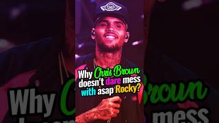 Why Chris brown doesnt dare mesh with Asap Rocky shorts celebritynews celebnews chrisbrown [upl. by Ardnasyl84]