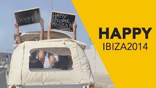 HAPPY IBIZA 2014  Pharrell Williams  WE ARE FROM IBIZA [upl. by Naihtsirc932]