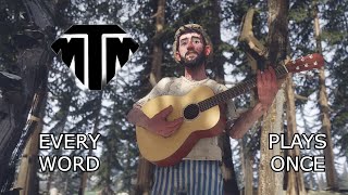 AJR  The Maybe Man but Every Word Only Plays Once [upl. by Cynthy]