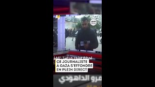 Un journaliste s’effondre d’épuisement [upl. by Roe]